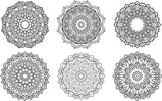 Big set of Mandala collection vector elements