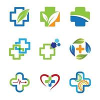 imagenes medicas logo vector