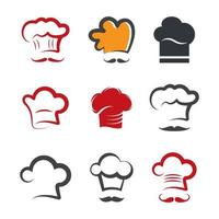 Chef logo images vector