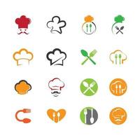 Chef logo images vector