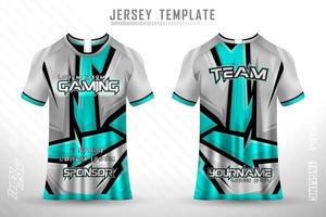 Sports jersey and t-shirt template sports jersey design vector mockup.