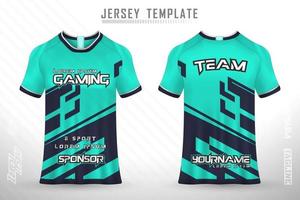 Sports jersey and t-shirt template sports jersey design vector mockup.