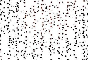 Light Red vector template with crystals, circles, squares.
