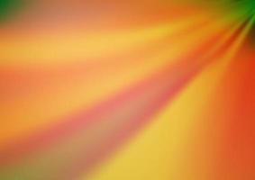 Light Green, Red vector abstract bokeh pattern.
