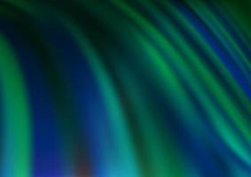 Light Green vector background with lamp shapes.