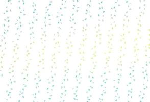Light Blue, Yellow vector template with musical symbols.