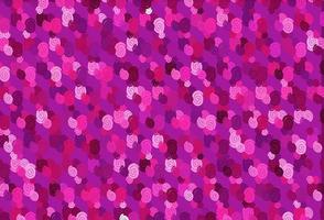 Light Pink vector pattern with liquid shapes.