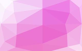 Light Pink vector polygon abstract background.