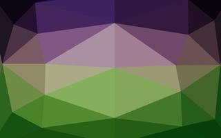 Light Pink, Green vector low poly layout.