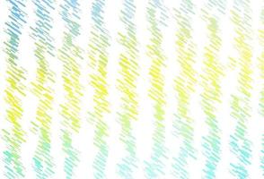Light Green, Yellow vector template with repeated sticks.