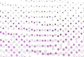 Light Pink, Blue vector background with bubbles.