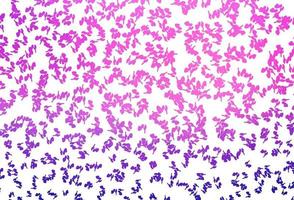 Light Pink, Blue vector texture with random forms.