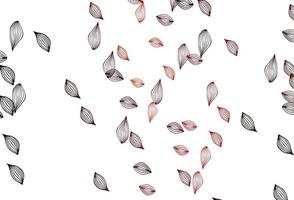 Light Red vector hand painted background.