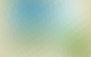 Light Blue, Green vector polygon abstract layout.