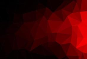 Dark Red vector low poly layout.