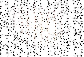 Light Red vector template with crystals, circles, squares.