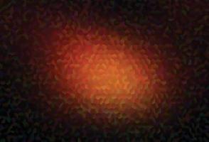 Dark Red vector background with hexagons.