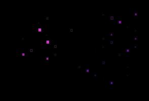 Dark Purple vector background with rectangles.