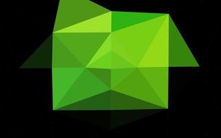 Light Green vector low poly texture.