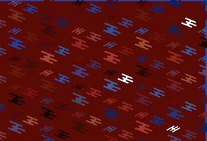 Light Blue, Red vector texture with colorful lines.