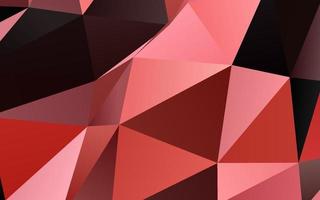 Light Red vector polygon abstract layout.