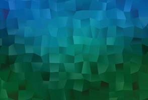 Light Blue, Green vector polygon abstract background.