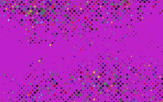 Light Multicolor, Rainbow vector backdrop with dots.