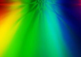 Light Multicolor, Rainbow vector abstract blurred pattern.