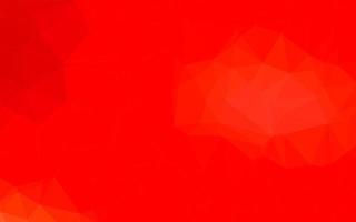 Light Red vector abstract polygonal texture.