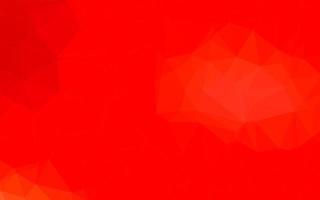 Light Red vector abstract polygonal texture.