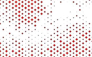 Light Red vector pattern with christmas stars.