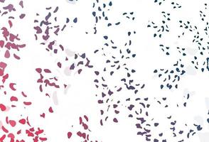 Light Blue, Red vector backdrop with abstract shapes.