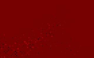 Light Red vector background with bubbles.