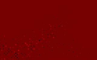 Light Red vector background with bubbles.