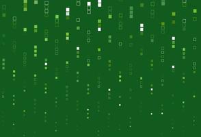 Light Green vector background with rectangles.