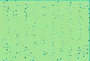 Light Green, Yellow vector background with triangles, circles, cubes.