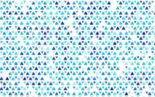 Light BLUE vector backdrop with lines, triangles.