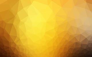 Dark Yellow, Orange vector abstract mosaic pattern.