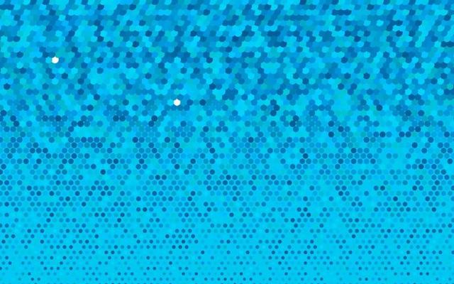 Light BLUE vector background with bubbles.
