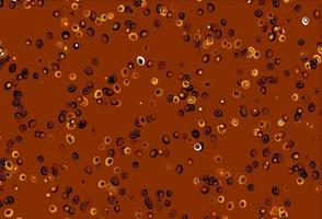 Light Orange vector backdrop with dots.