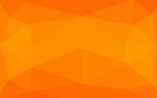 Light Orange vector polygonal template.