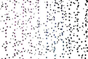 Light Pink, Blue vector layout with circles, lines, rectangles.