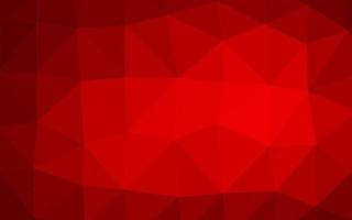 Light Red vector polygon abstract backdrop.