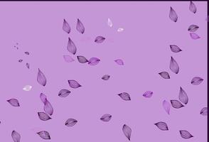 Light Purple vector sketch pattern.