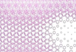 Light pink, blue vector texture with disks.