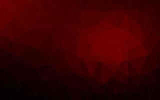 Dark Red vector low poly texture.