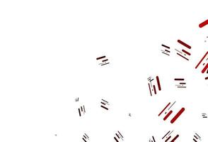 Light Red vector template with repeated sticks.