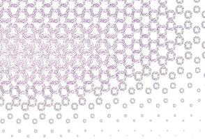 Light purple vector pattern with spheres.