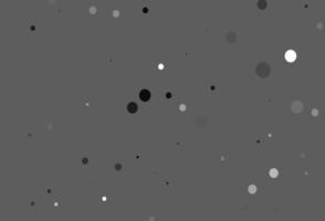 Light Silver, Gray vector backdrop with dots.