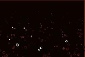 Light Red vector backdrop with dots.
